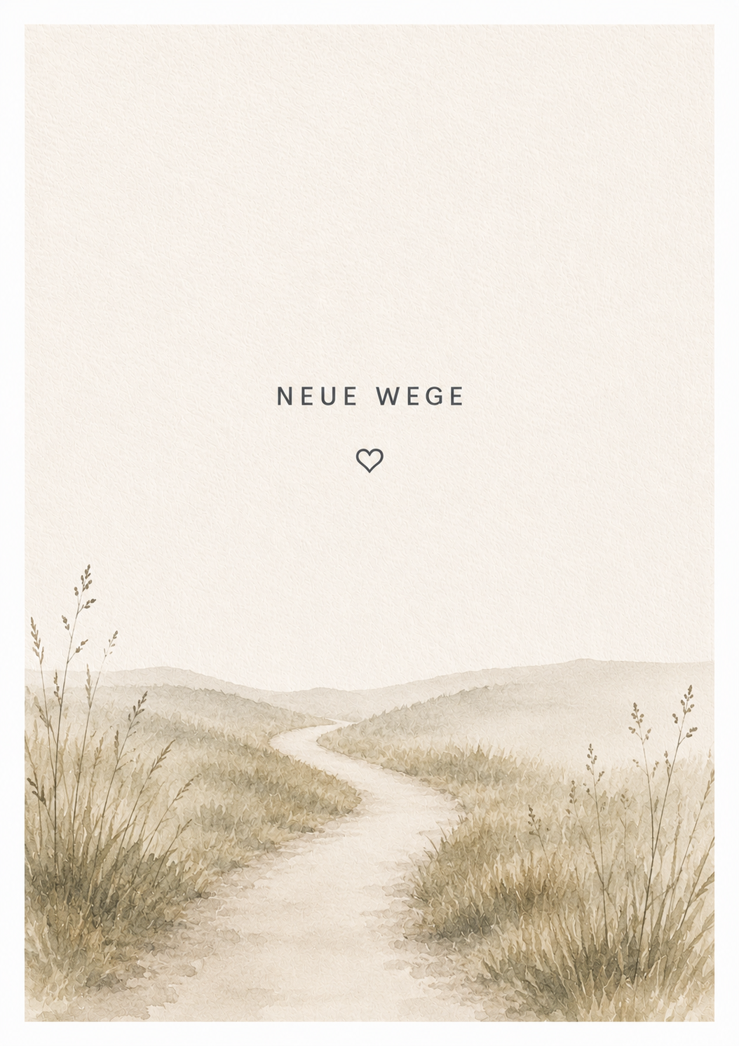 LUNVI Karte Glaube an dich